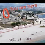 Znjan Beachfront Balcony 2plus2 Sea View Apartman Split